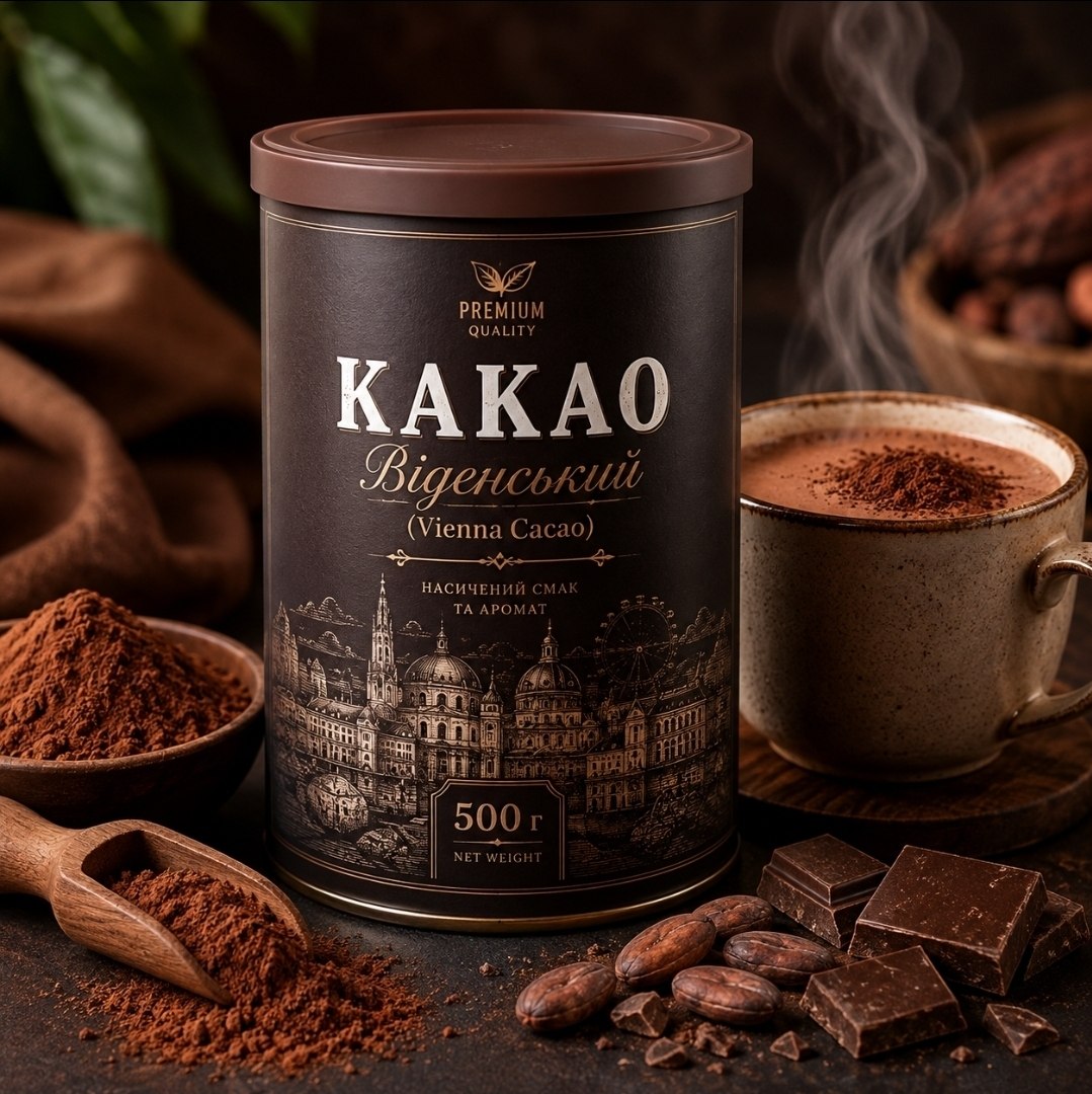 Какао «Віденський» — 500 г 🍫☕️
