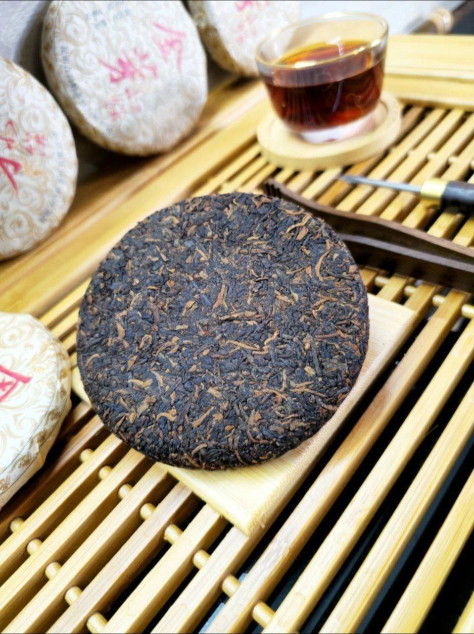 Як заварювати "Пресований Блін Шу Пуер"